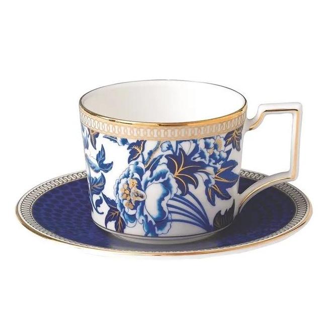 Filiżanka ze spodkiem Hibiscus 70ml do espresso