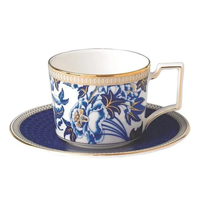 Filiżanka ze spodkiem Hibiscus 70ml do espresso