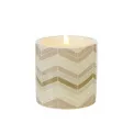 Świeca zapachowa Fired Earth 6x6cm 17h Darjeeling and Damask Rose - 1