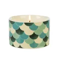 Fired Earth Scented Candle 6x9.5cm 26h Green Tea & Bergamot - 1