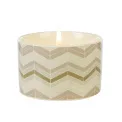 Świeca zapachowa Fired Earth 6x9,5cm 26h Darjeeling and Damask Rose - 1