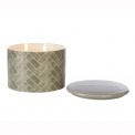 Fired Earth Scented Candle 7.5x10cm 35h Earl Grey & Vetivert - 2