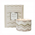 Fired Earth Scented Candle 7.5x10cm 35h Darjeeling & Damask Rose - 1