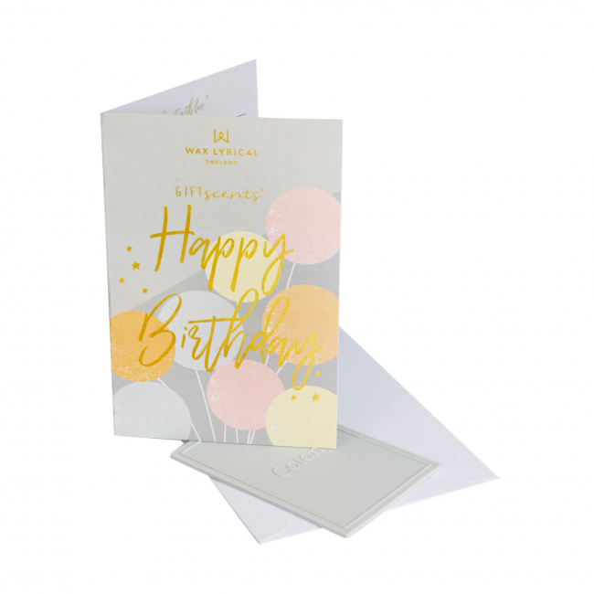 Kartka zapachowa GiftScents 8x10cm Happy Birthday - 1