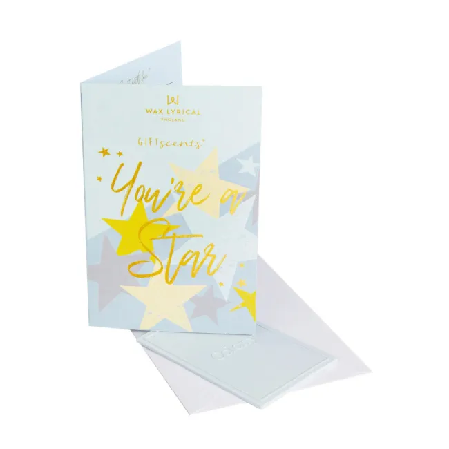 GiftScents Scented Card 8x10cm You're a Star