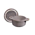 Garnek Mini Cocotte 200ml 10cm szary - 2