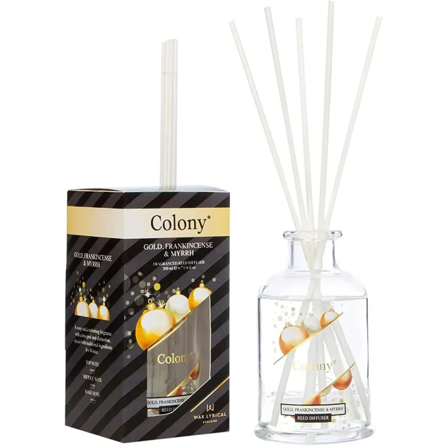 Dyfuzor zapachowy Colony 200ml Gold, Frankincense and Myrrh