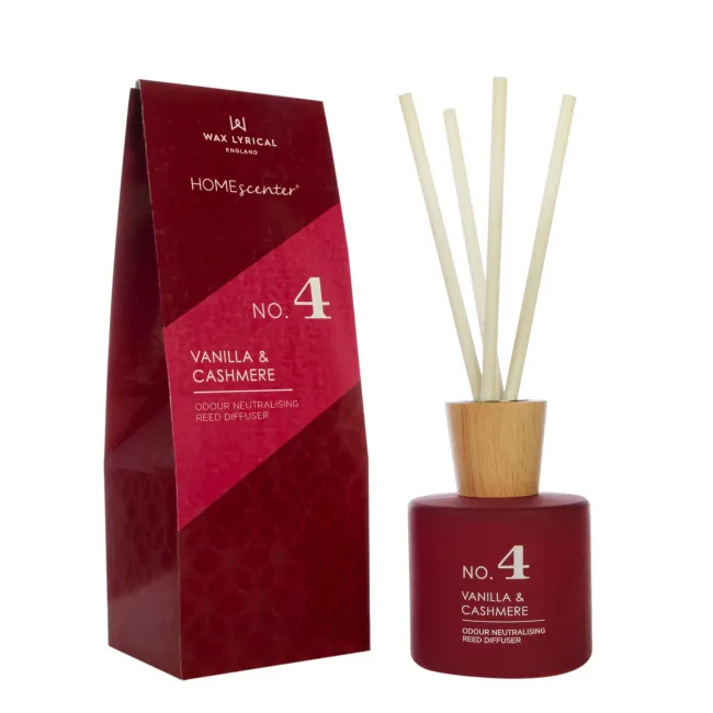 Dyfuzor zapachowy HomeScenter No.4 180ml Vanilla and Cashmere