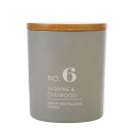 HomeScenter Scented Candle No.6 8.2x9.5cm 42h Jasmine & Oud Wood - 2