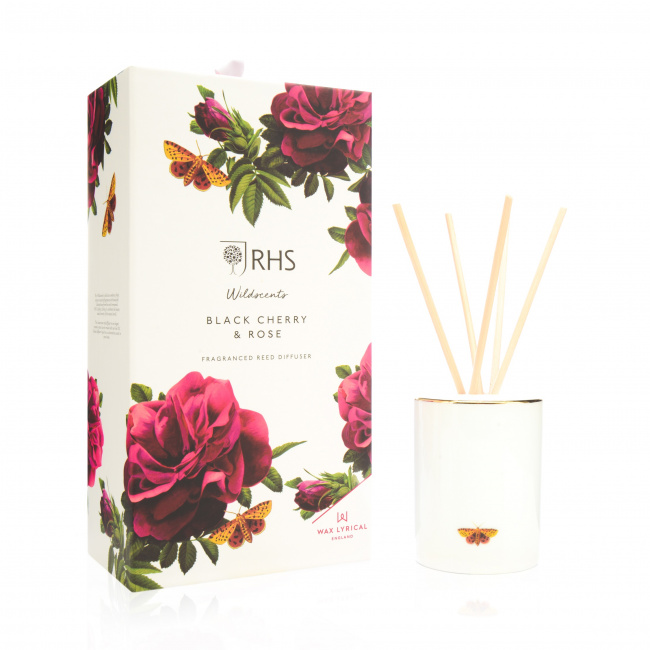 Dyfuzor zapachowy RHS Wildscents 250ml Black Cherry & Rose - 1