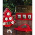 Set of 5 Christmas Tree Candles - 2