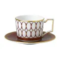 Filiżanka ze spodkiem Renaissance Red 70ml do espresso - 1