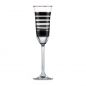 Stripes Champagne Glass 100ml - 1