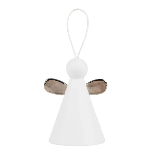 Dzwoneczek Angel silver wings