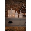 Gingerbread House Snow Globe Lantern - 2