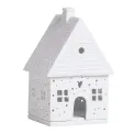 Gingerbread House Snow Globe Lantern - 1