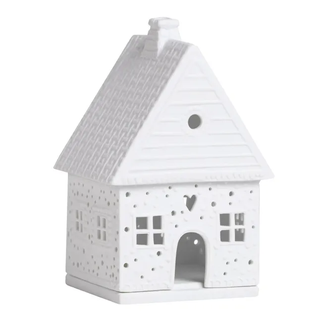 Gingerbread House Snow Globe Lantern