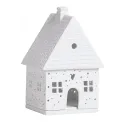 Gingerbread House Snow Globe Lantern - 1