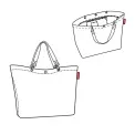 Torba na zakupy 35l szara - 2
