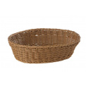Oval Basket 25x19x6.5cm Brown