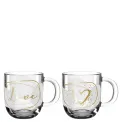 Komplet 2 kubków Emozione Presente 400ml Love - 2
