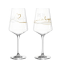 Komplet 2 kieliszków Presente 560ml do wina Happy - 2