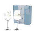Komplet 2 kieliszków Presente 560ml do wina Happy - 1