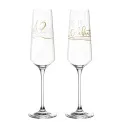 Set of 2 Presente Champagne Glasses 280ml Celebrate - 2