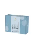 Set of 2 Presente Glasses with Straws 365ml Love - 3