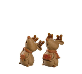 Zawieszka renifer 7cm (1 sztuka mix)