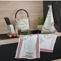 Set of 3 Aromate Kitchen Towels 50x70cm - 4