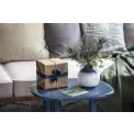 Lave Blue Vase 13x14.5cm - 4