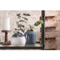 Lave Blue Vase 13x14.5cm - 6