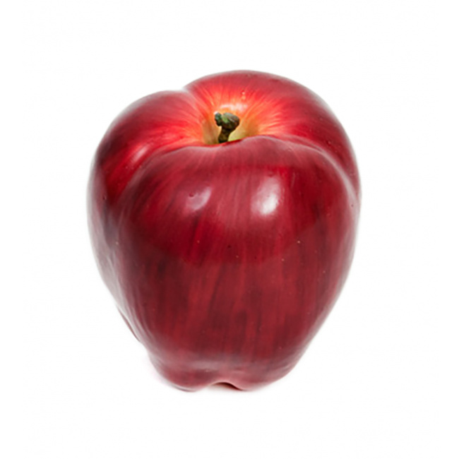Ozdoba jabłko 8x10cm czerwone