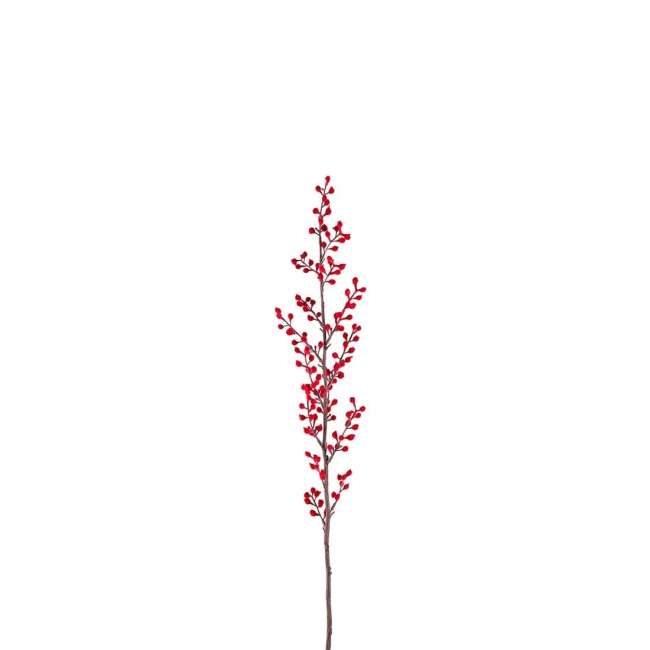 Gałązka czerwonych owoców 70cm