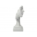 Face Figurine 33x13x16cm White - 2