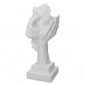 Face Figurine 33x13x16cm White - 1
