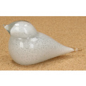 Glass Bird Figurine 17x7.5x8cm White - 2