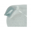 Figurka szklana ptak 25x11.5x11cm biała - 4