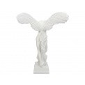 Winged Dress Figurine 38x27x18cm White - 2