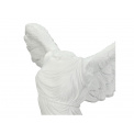 Figurka skrzydlata suknia 38x27x18cm biała - 3