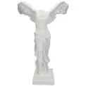 Figurka skrzydlata suknia 38x27x18cm biała - 1