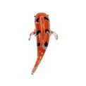 Figurka szklana ryba 14x10x6cm pomarańczowa - 2