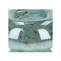 Figurka szklana meduza 12x10cm niebieska - 3