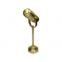 Microphone Decoration on Stand 50x17cm Gold - 2