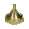 Microphone Decoration on Stand 50x17cm Gold - 2