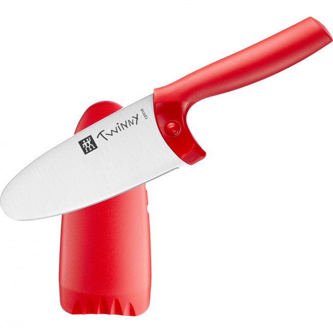 Nóż Szefa kuchni 10cm czerwony