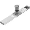 Tarka wielofunkcyjna do warzyw mini 27cm szara - 2