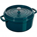 Cocotte Pot 6.7L 28cm Sea Blue - 1