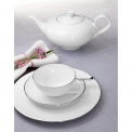 Anmut Platinum Saucer 15cm for Coffee/Tea Cup - 4